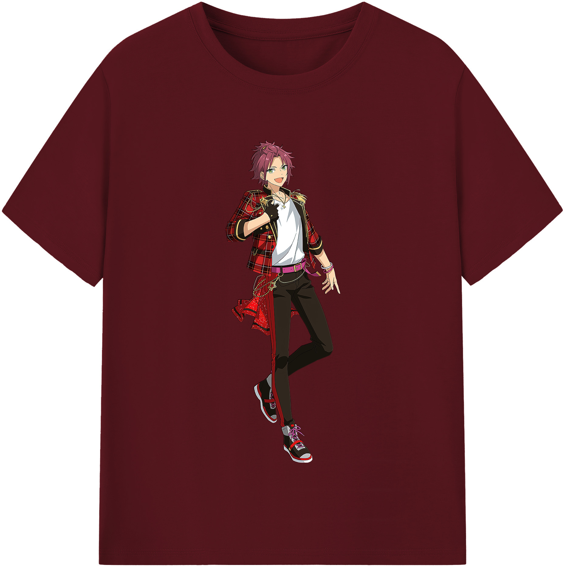 （画像用） あんさんぶるスターズ! Ensemble Stars 綿100％半袖Tシャツ（フロントプリント）